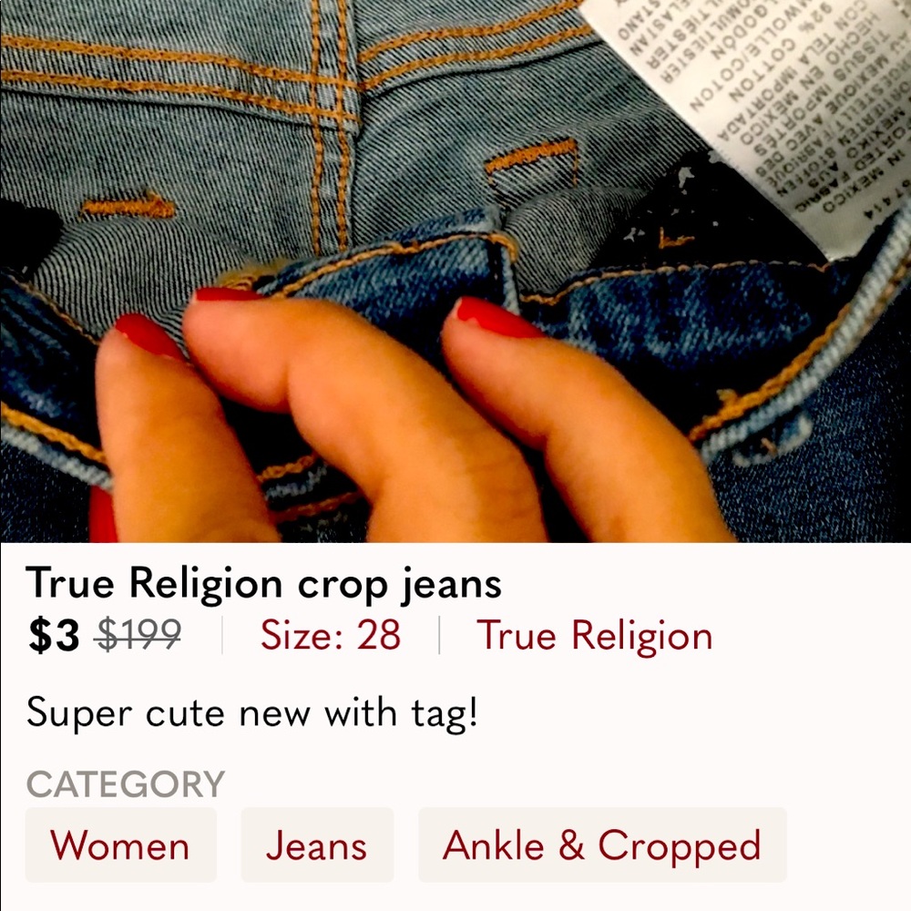 True Religion jeans
